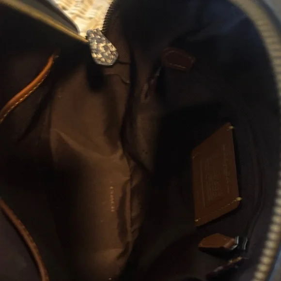 Coach Black Leather Backpack - Picture 5 of 13